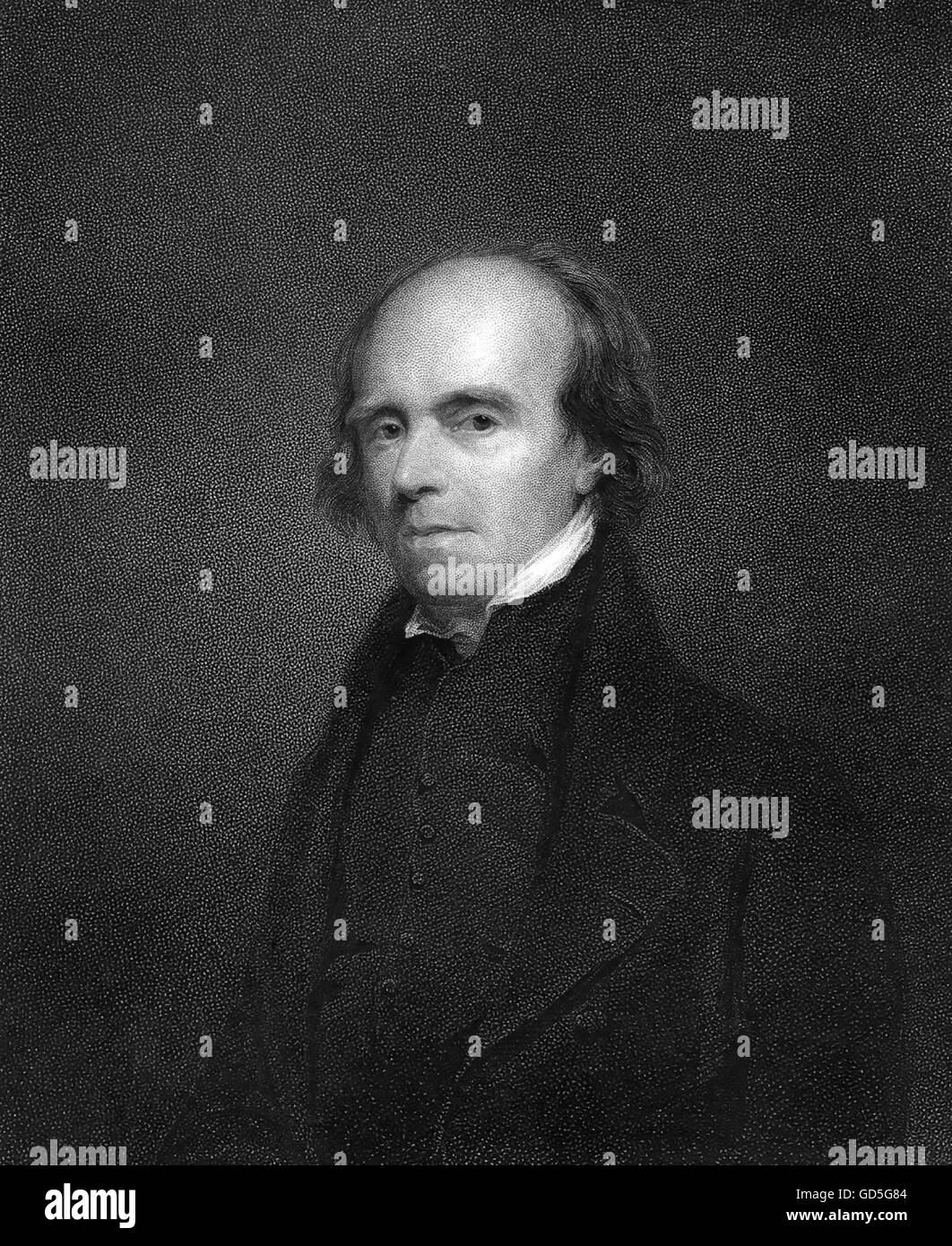 JOHN FLAXMAN (1755-1826) English sculptor Stock Photo