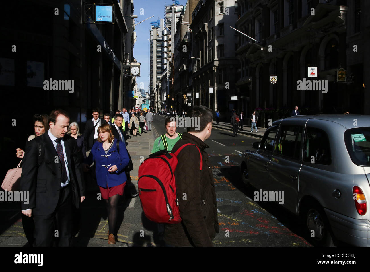 Office workers in The City of London, England, UK Stock Photo Alamy