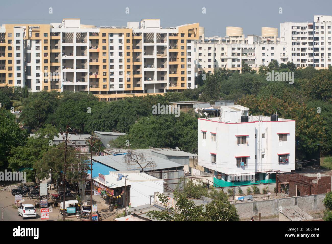 Residential area baner, pune, maharashtra, india, asia Stock Photo Alamy