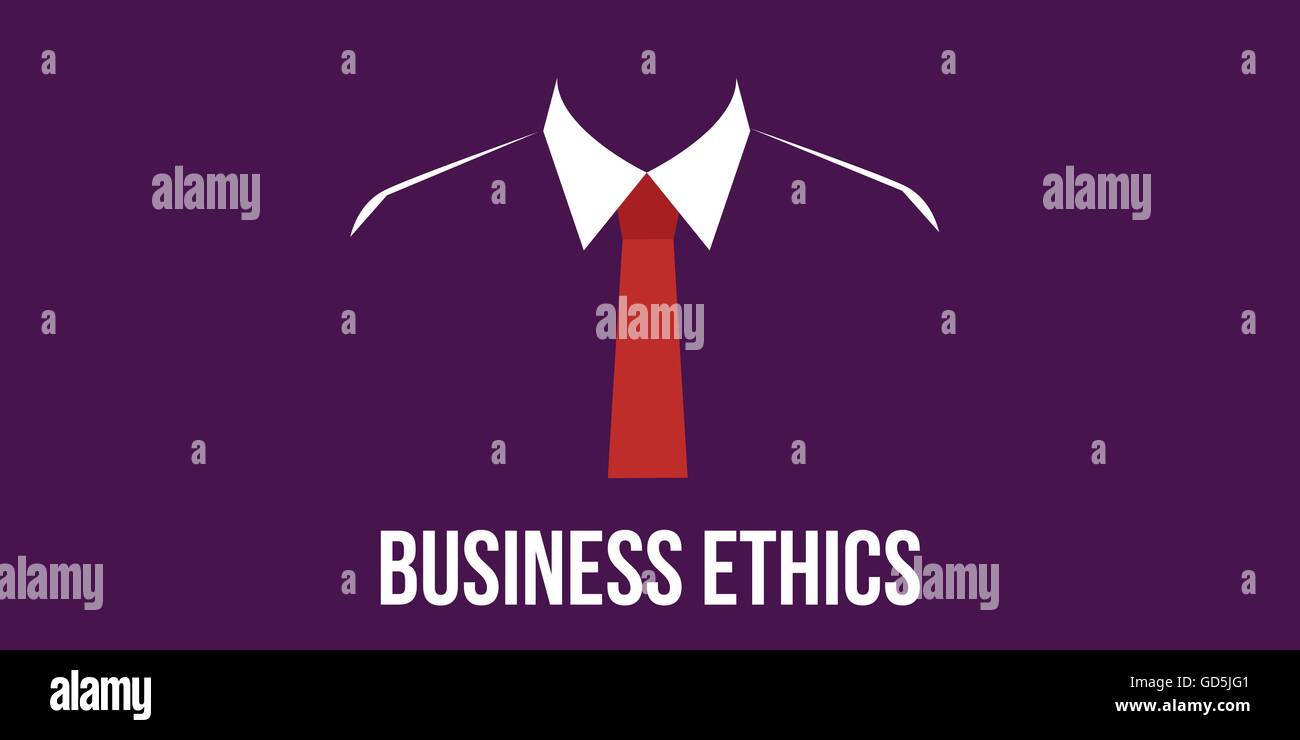 business ethics concept man in suit