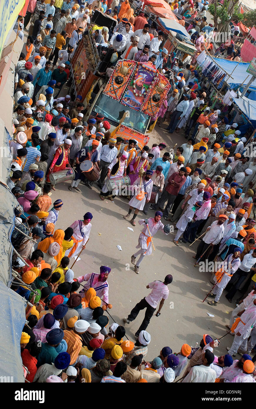 Hola Mohalla Festival Stock Photo - Alamy