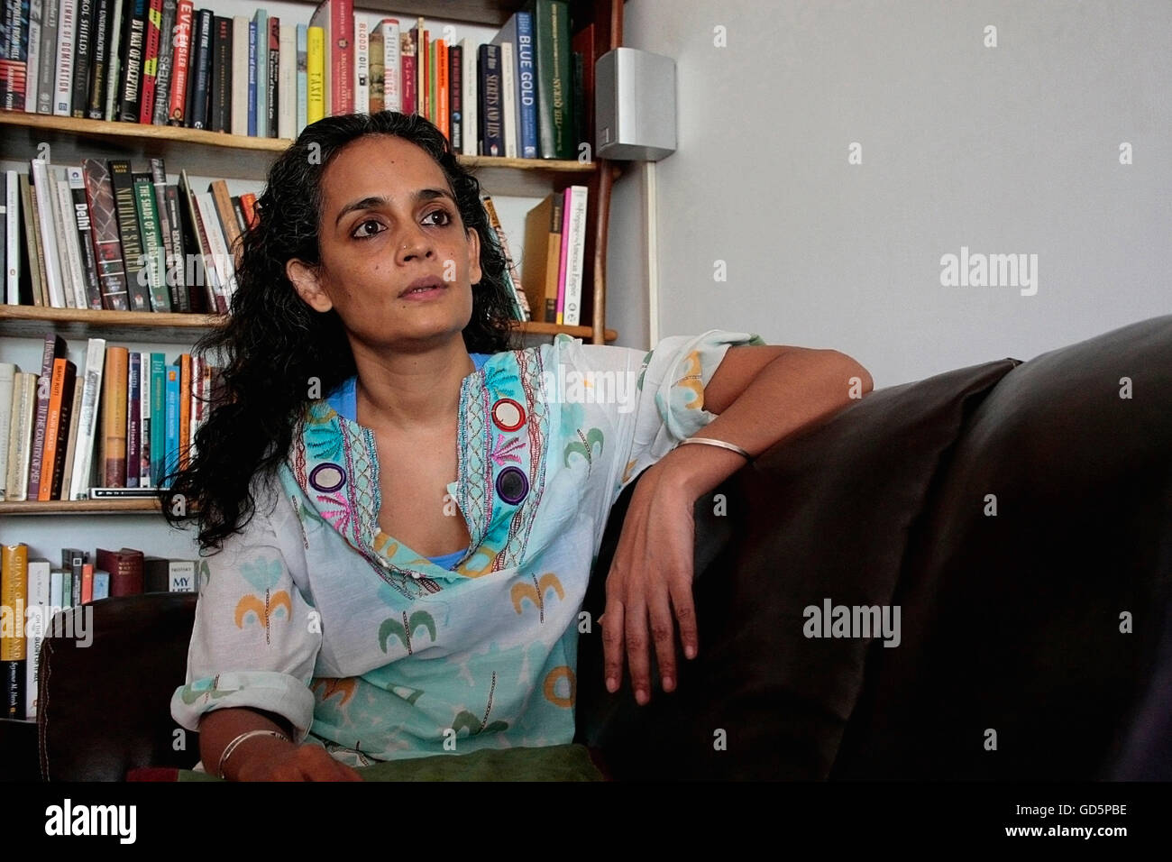 Arundhati Roy Stock Photo