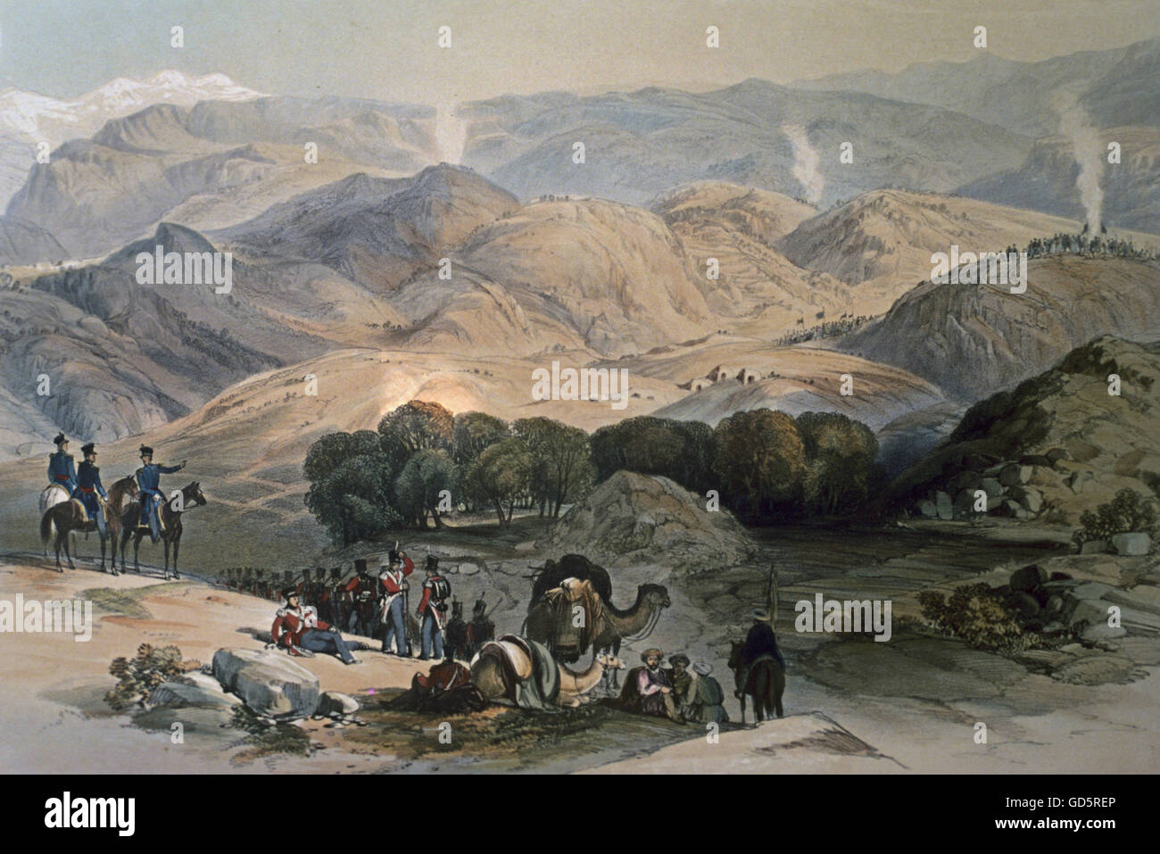 19th century army painting hi-res stock photography and images - Alamy