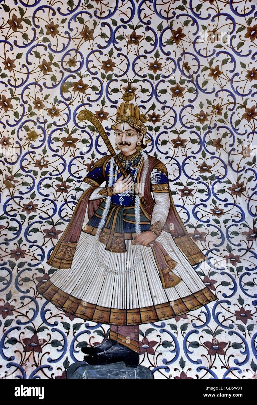 Historical wall painting hi-res stock photography and images - Alamy