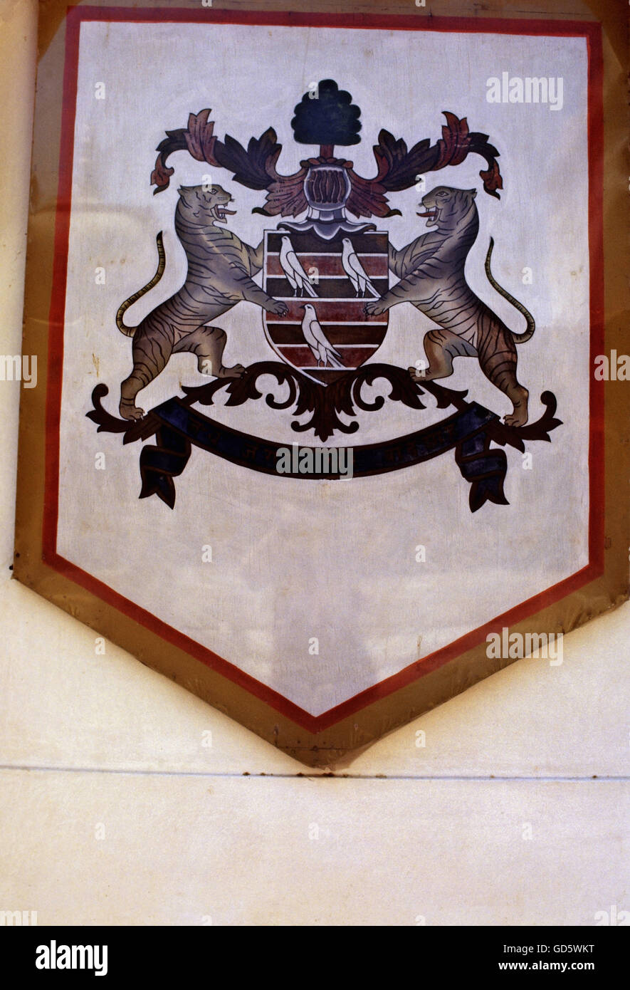 Royal Coat of Arms Stock Photo