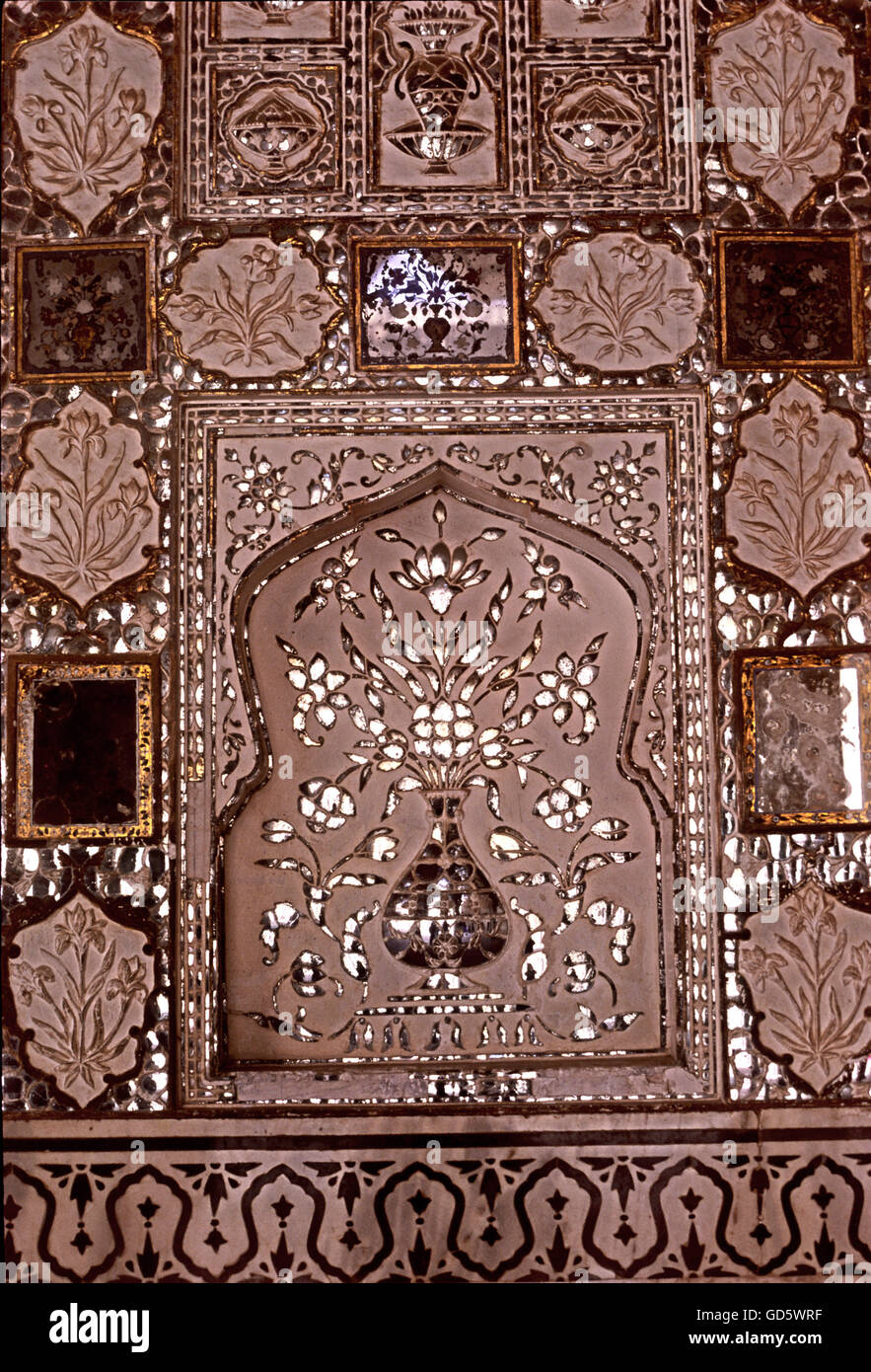 Sheesh mahal interior hi-res stock photography and images - Alamy