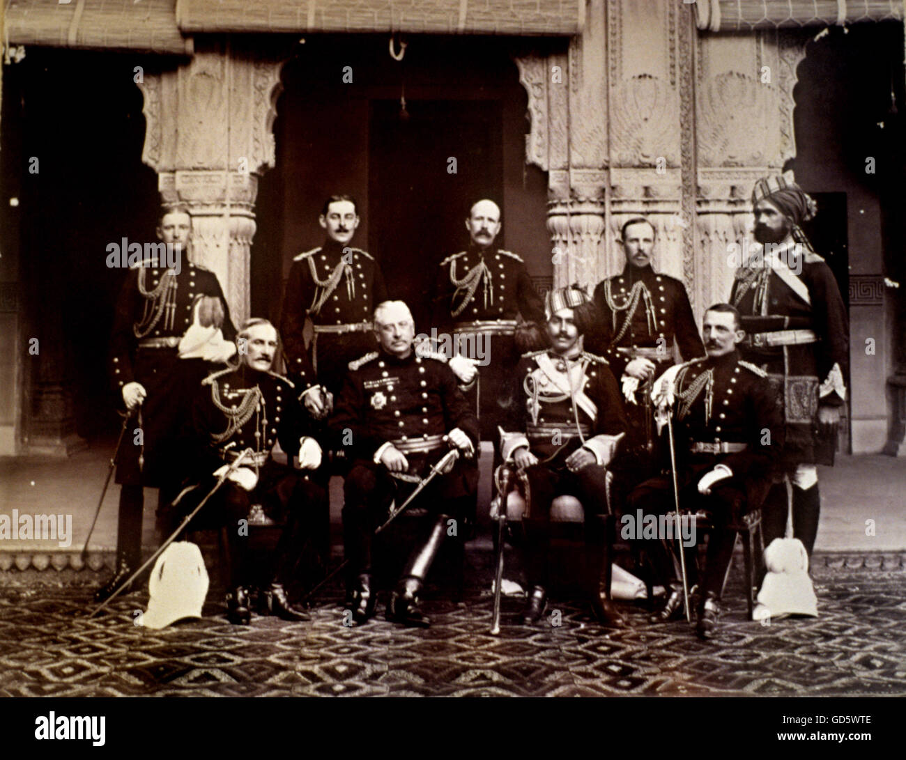 Maharaja Ganga Singh Stock Photo