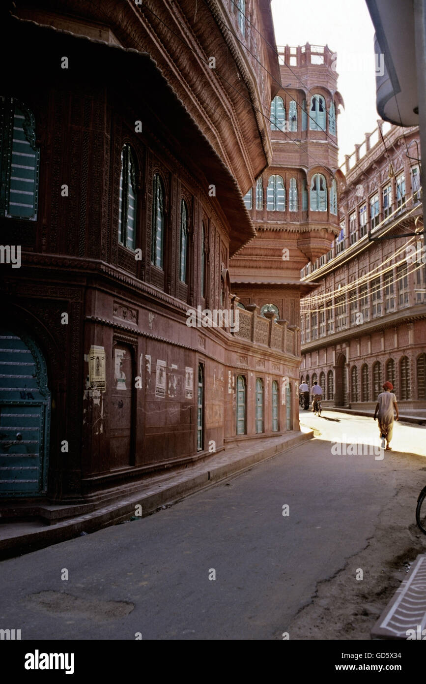 Haveli of rich merchants Stock Photo