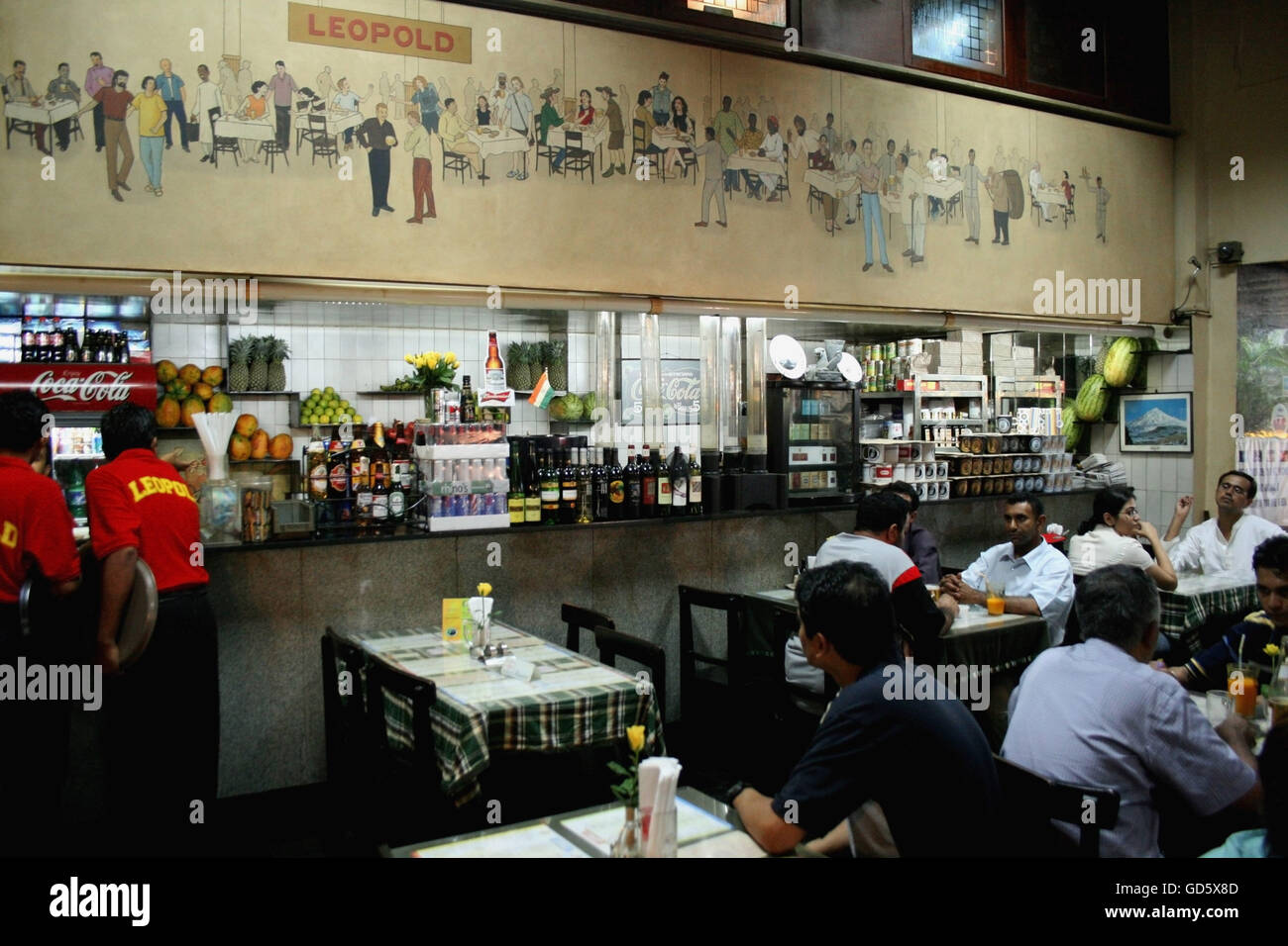 Leopold cafe mumbai hi-res stock photography and images - Alamy