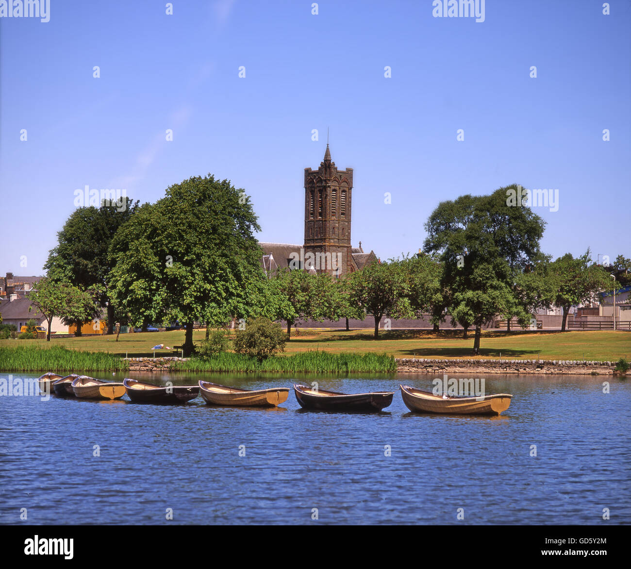 Castle Douglas, Dumfries & Galloway, Scotland Stock Photo