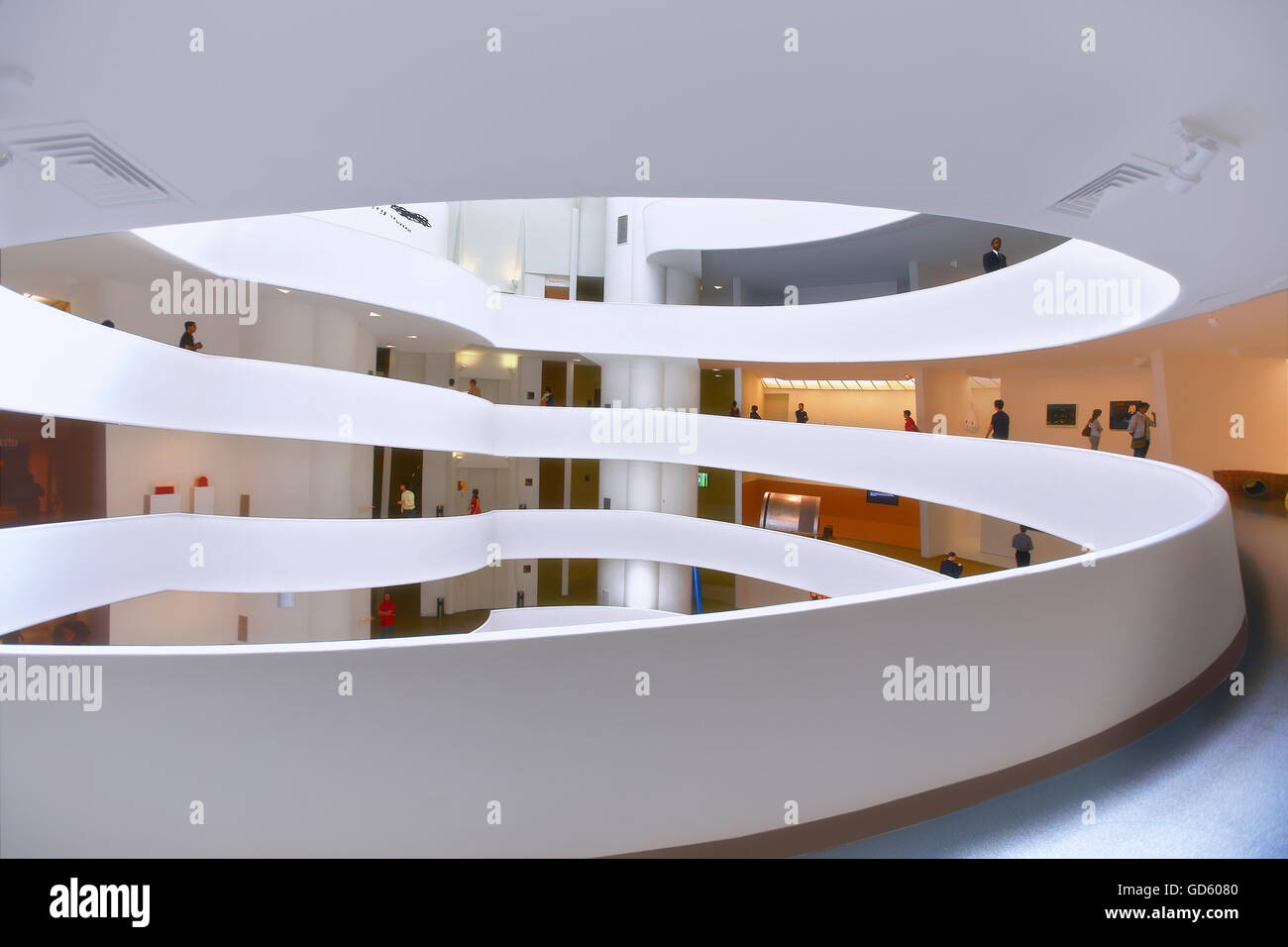 Guggenheim museum in New York City Stock Photo