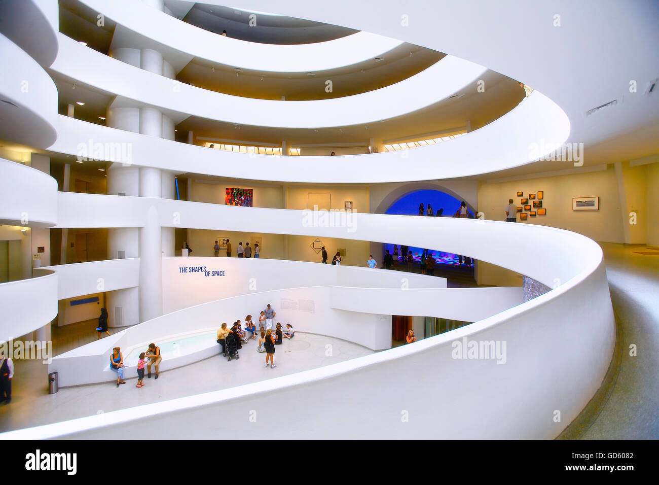 Guggenheim museum in New York City Stock Photo