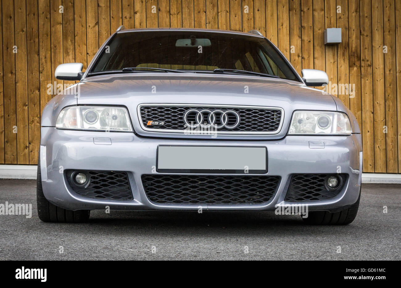 Audi RS4 front Stock Photo - Alamy