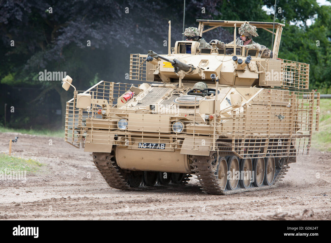 Scimitar 2 CVR(T) at Bovington Tankfest Stock Photo - Alamy