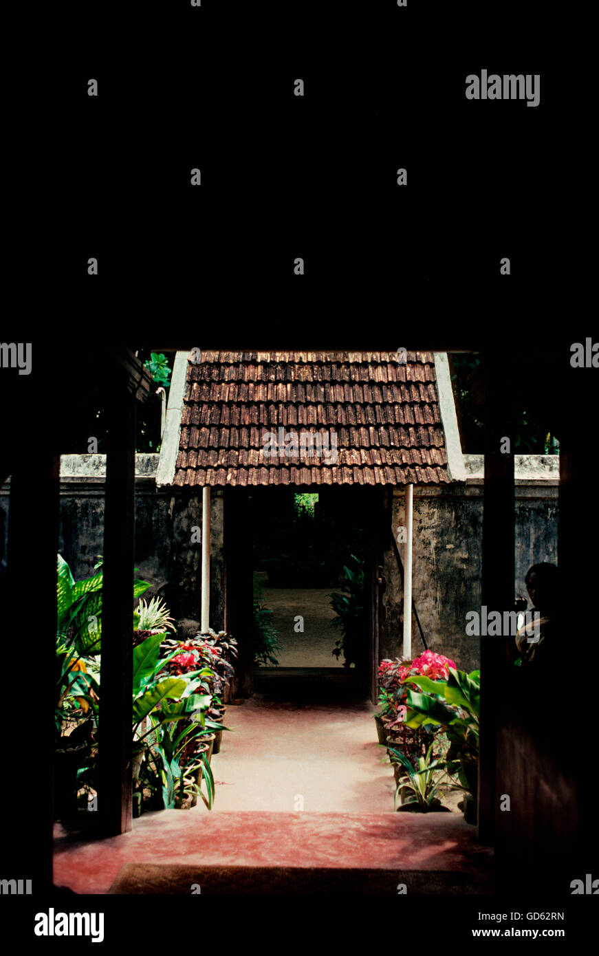 Krishnapuram Palace Stock Photo