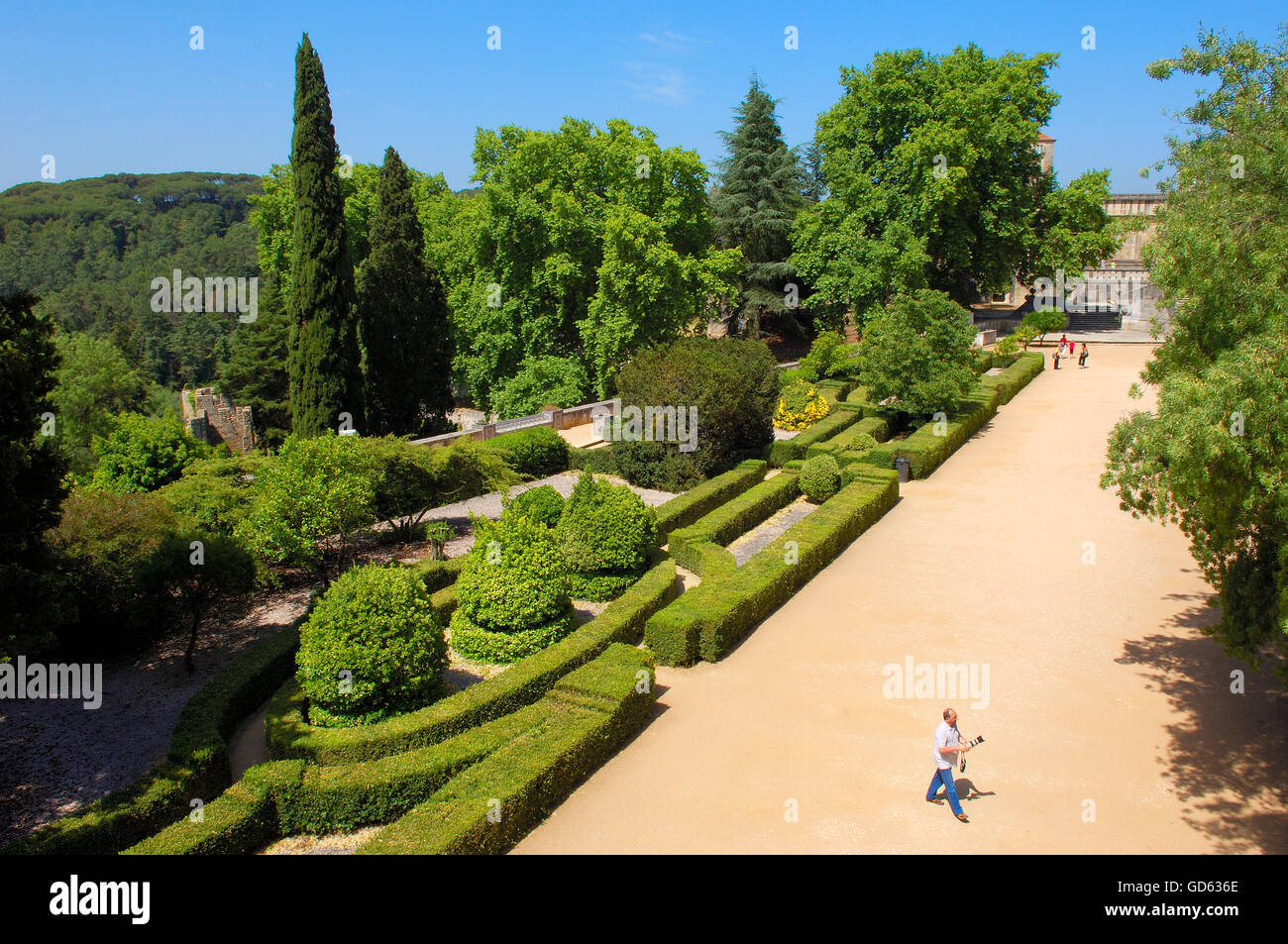 Tomar, Convent of the Order of Christ, Santarem District, Ribatejo ...