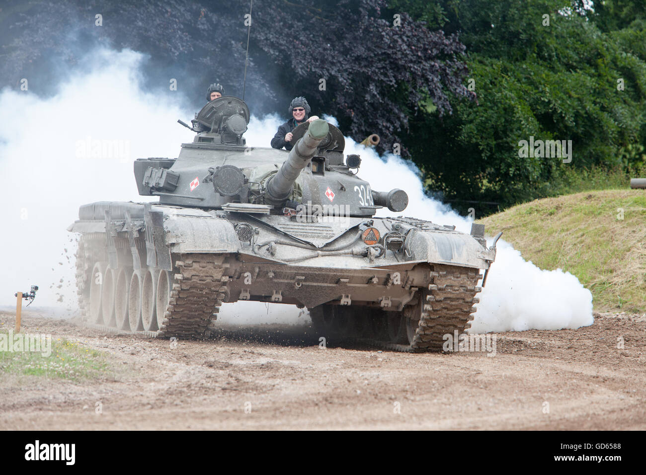 T72 Russian Main Battle Tank Stock Photo