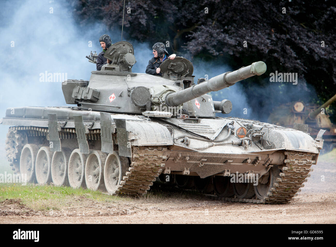 T72 Russian Main Battle Tank Stock Photo