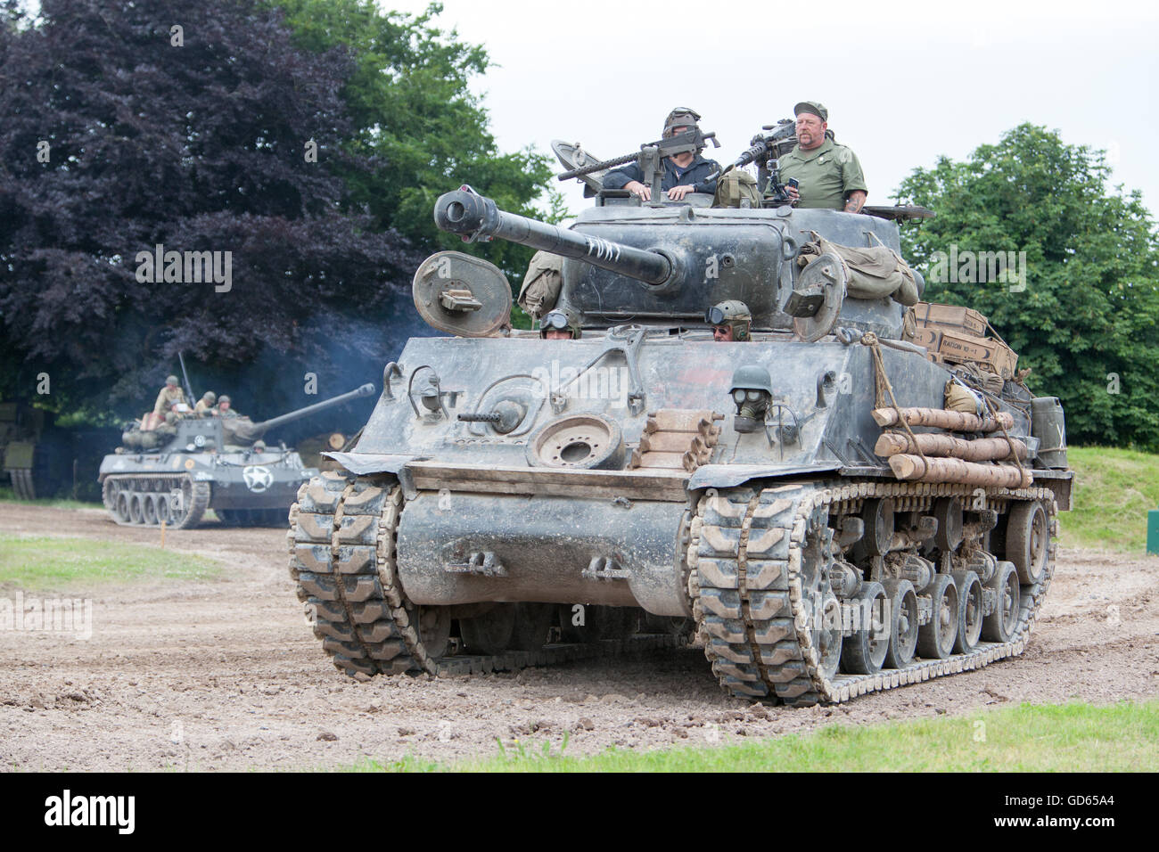 FURY Sherman A4 M2 E8 WWII actual tank featured in the movie film Fury