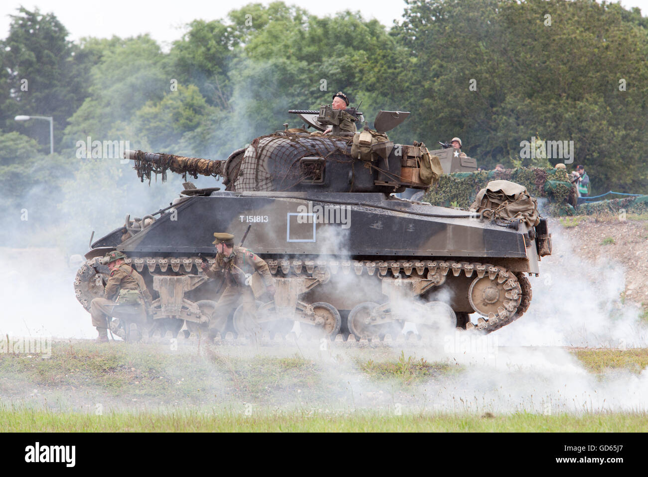 Sherman M4a Tank Tankfest 2016 High Resolution Stock Photography and Images  - Alamy