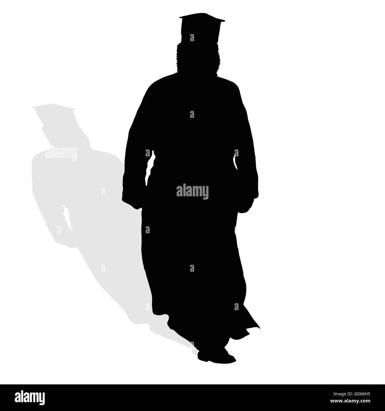 Priest silhouette Cut Out Stock Images & Pictures - Alamy