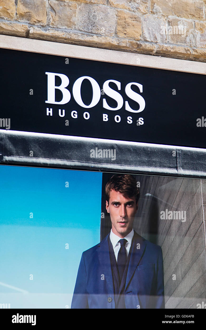 Hugo Boss shop in Florence, Italy Stock Photo - Alamy
