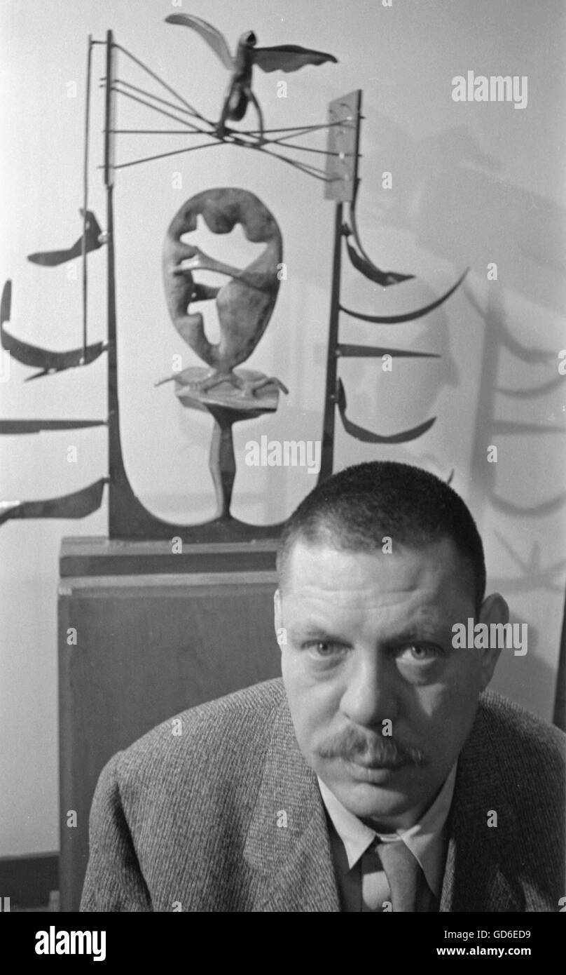 Sculptor David Smith Stock Photo Alamy