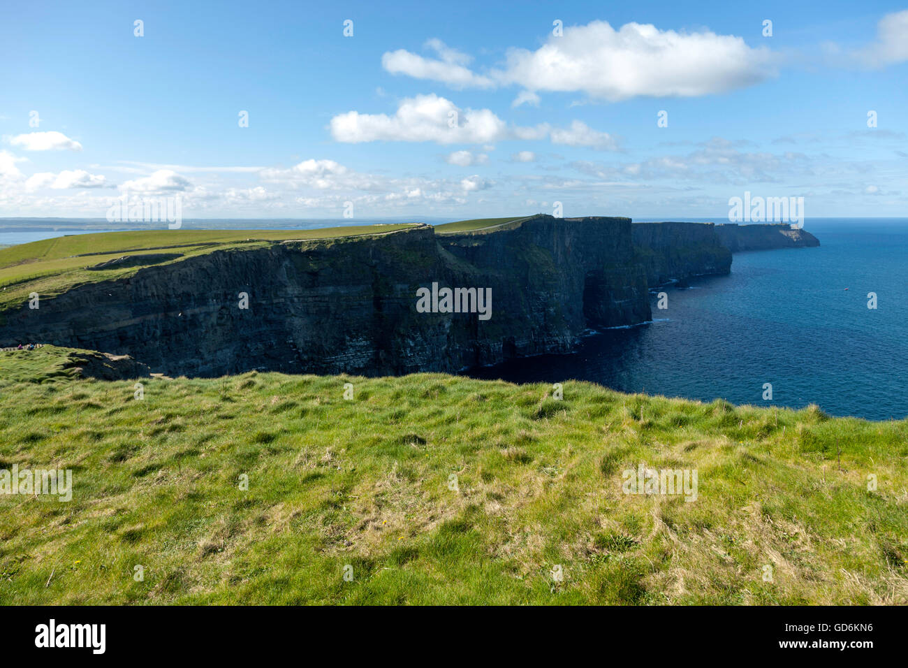 The Cliffs of Moher (Aillte an Mhothair) in the Burren region in County ...