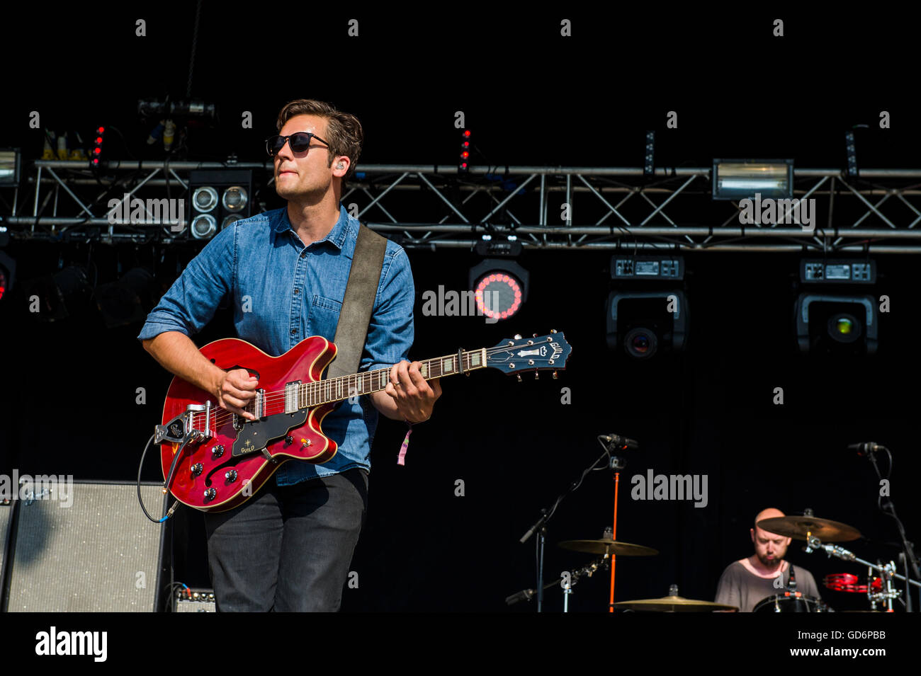 Dundrennan Scotland, UK July 25, 2014 Eric Sanderson of American