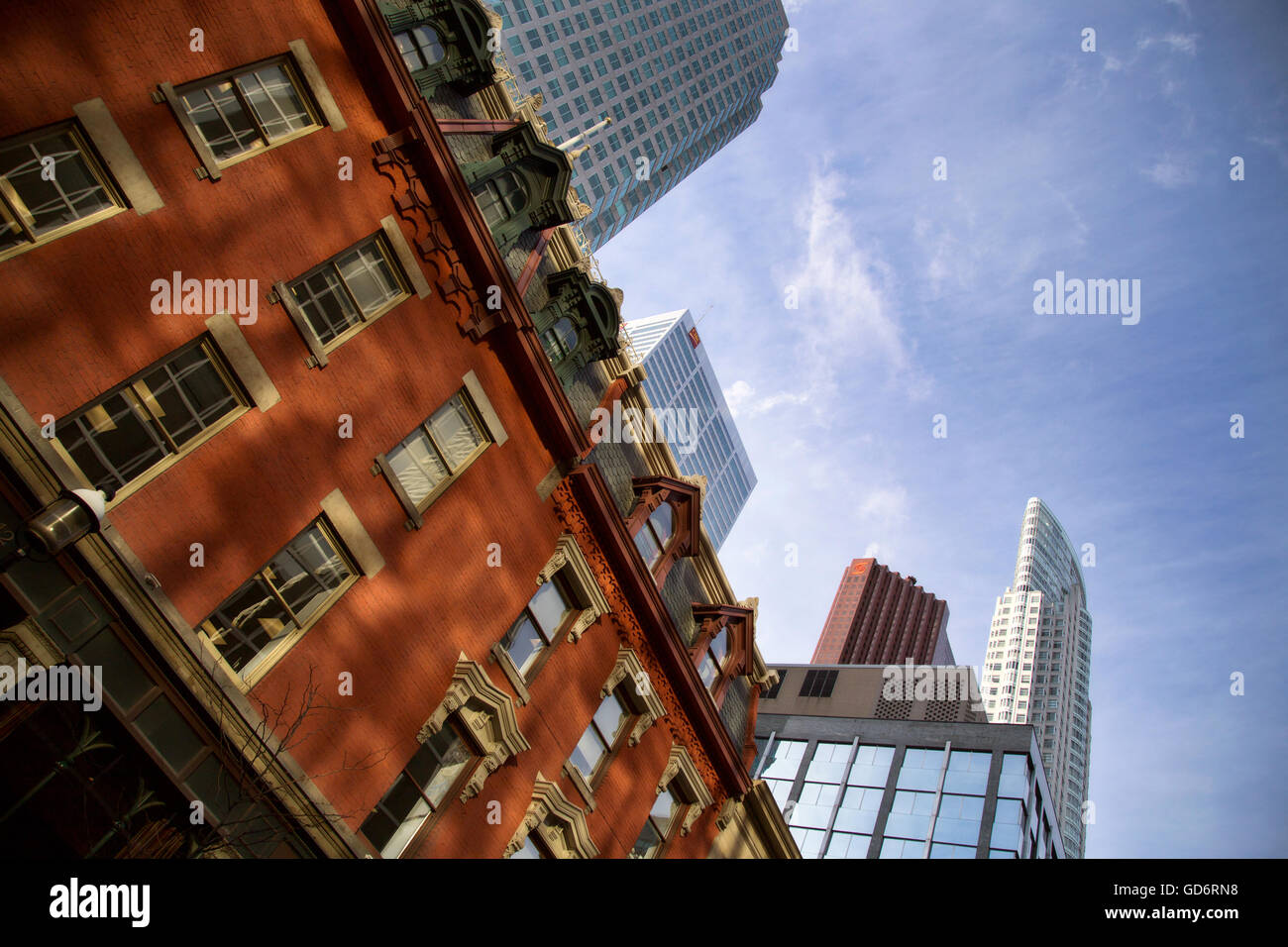 Buildings Old and New Toronto Yonge Street Downtown Stock Photo - Alamy