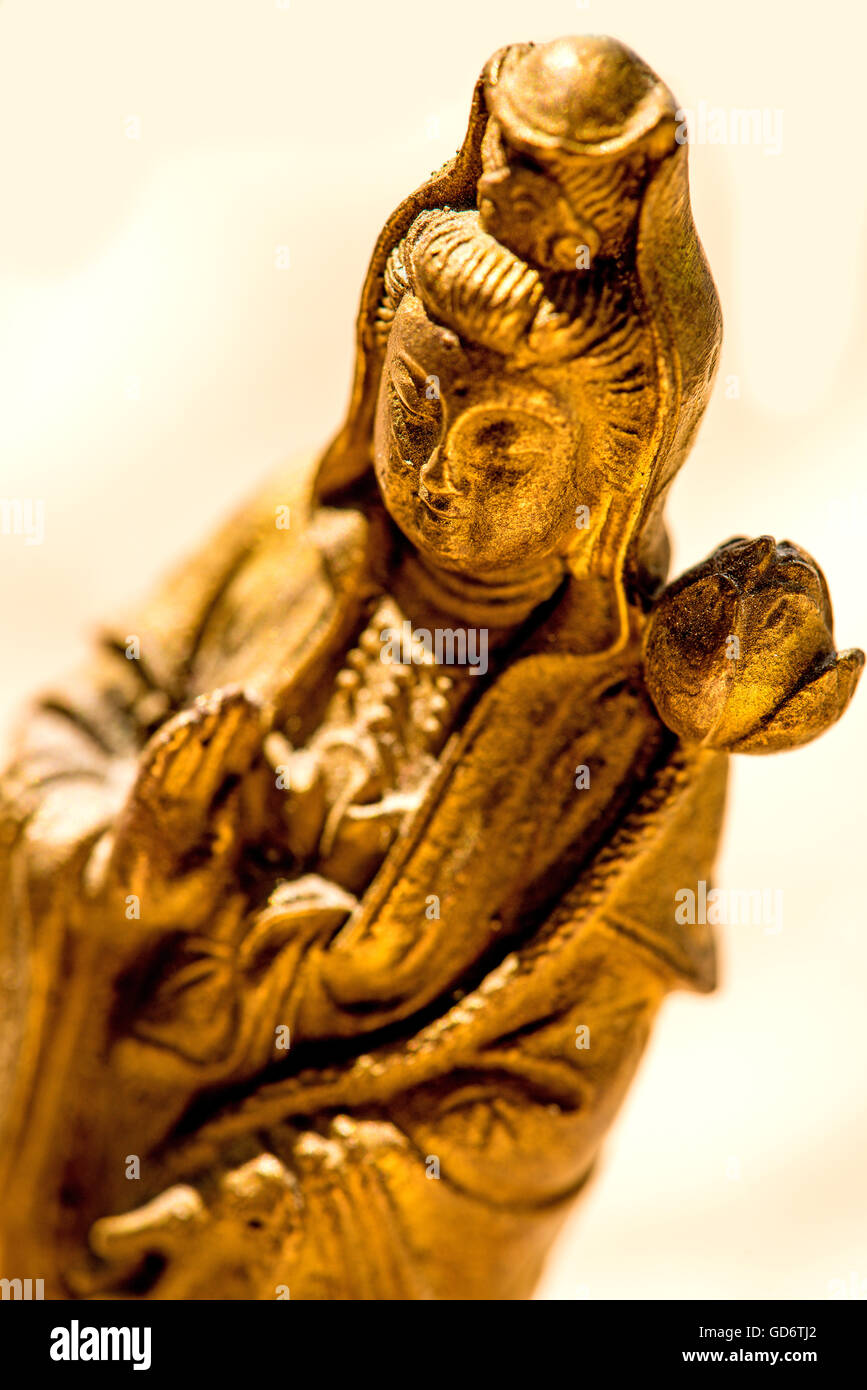 Guanyin, goddess of mercy Stock Photo