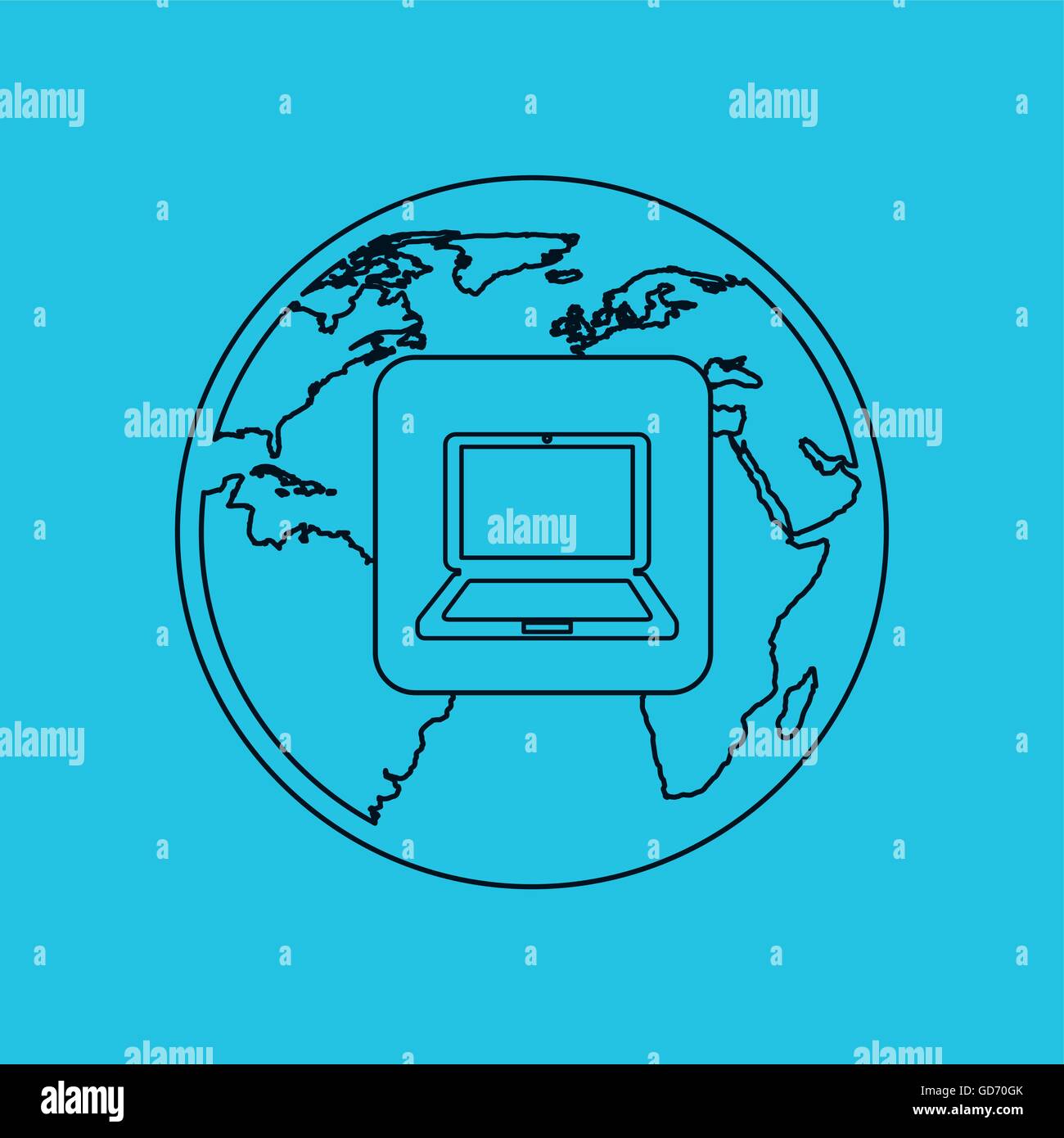 technology app ecommerce Stock Vector Image & Art - Alamy