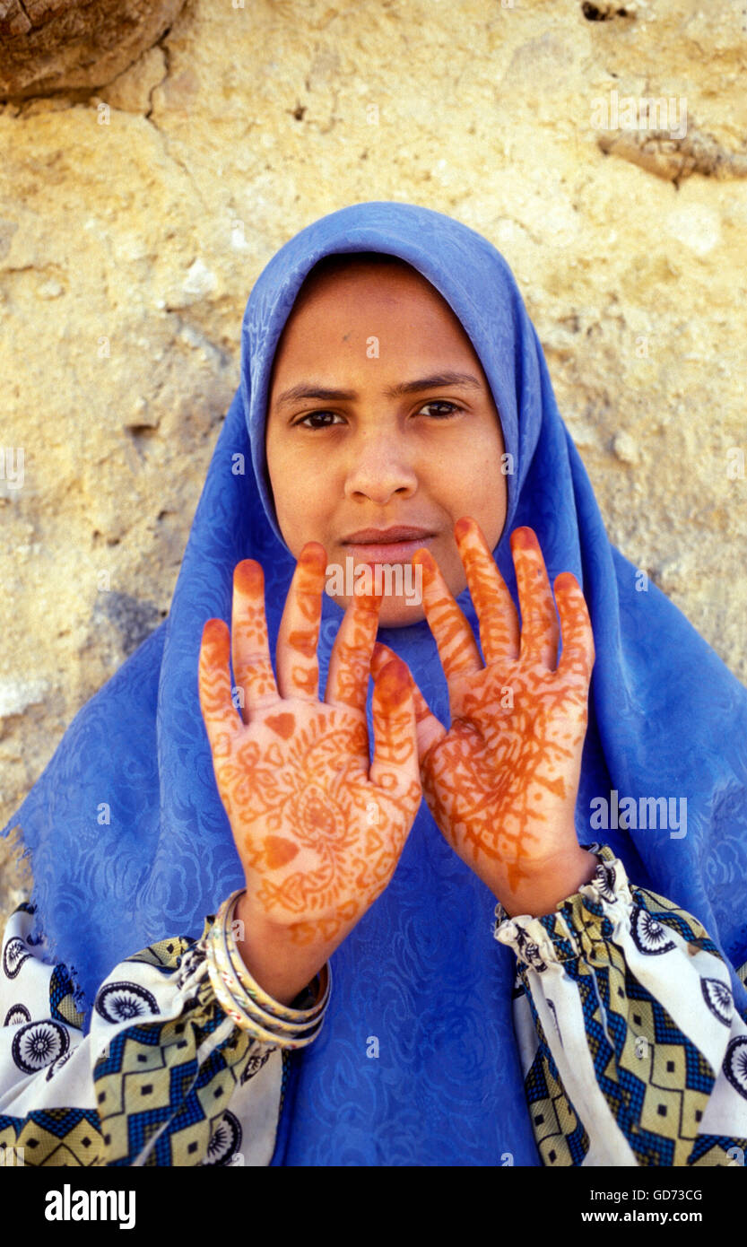 Egypt, Oasis of Siwa in the Libyan desert, women over 15 years old are  supposed to be veiled Stock Photo - Alamy