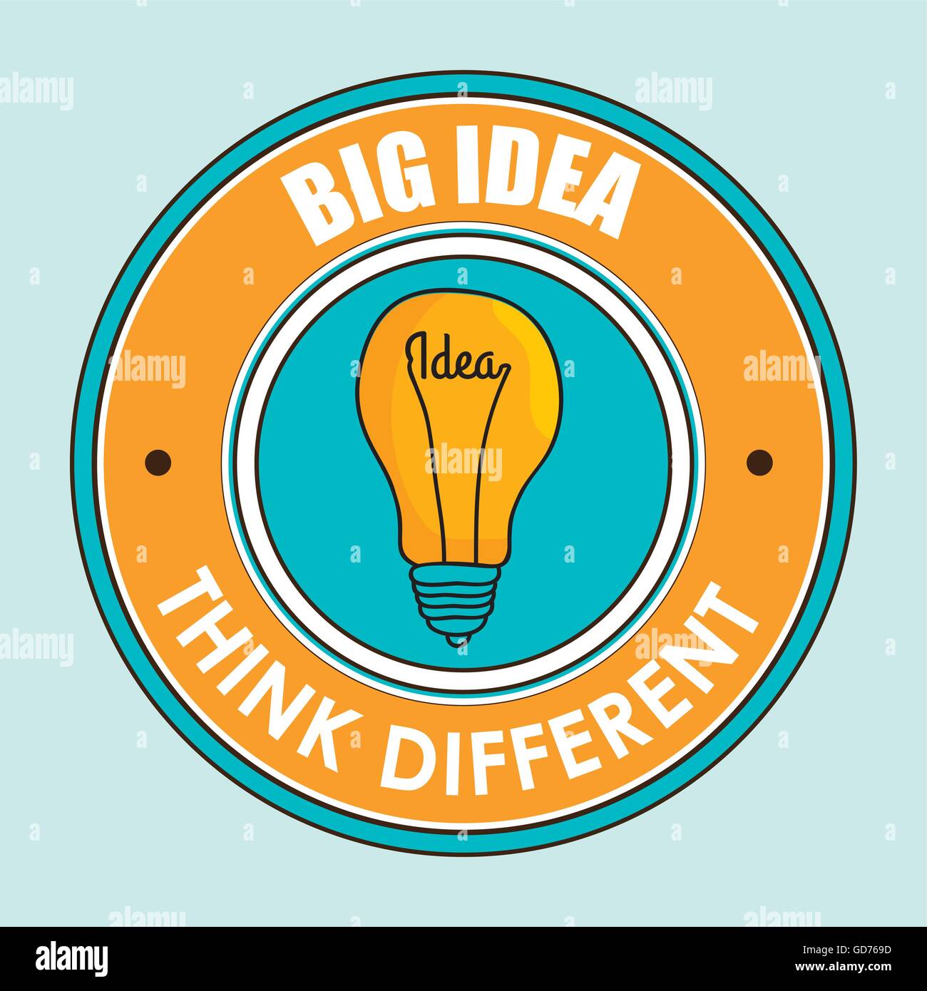 Individual thinking new direction Stock Vector Images - Alamy