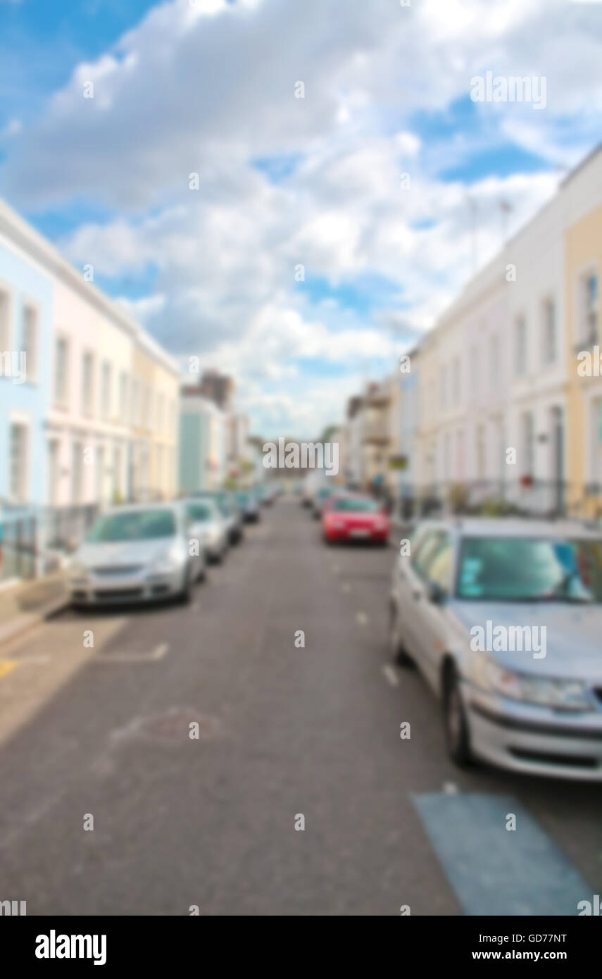 Perspective view of london street hi-res stock photography and images ...