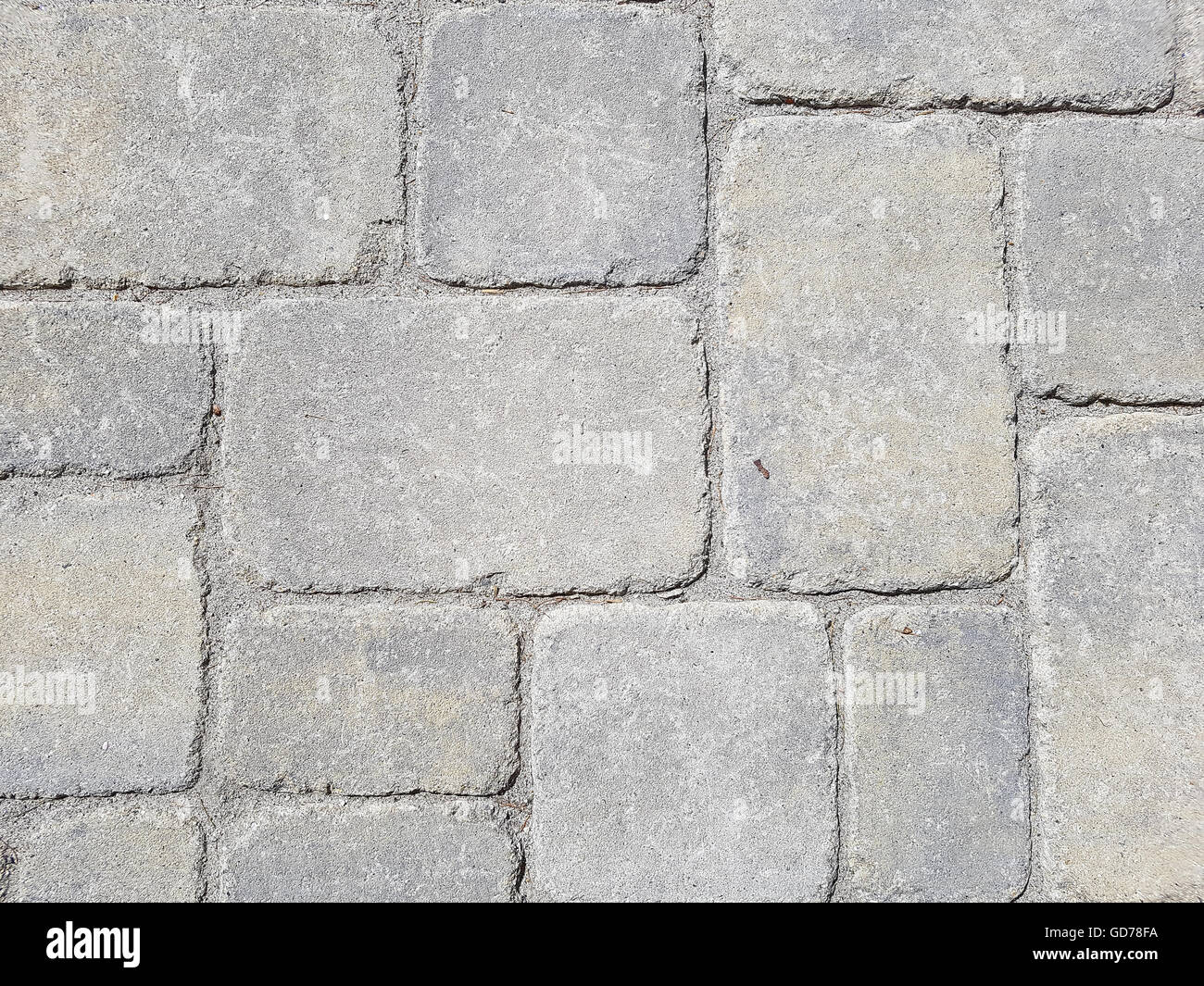 Stone pavement background Stock Photo