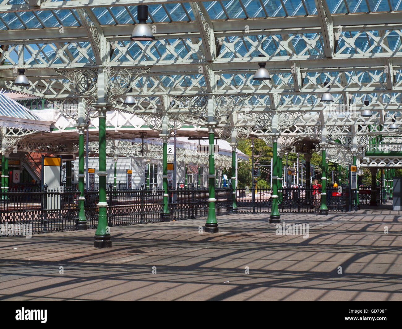 Tynemouth rail station is a grade11 listed commuter station and one of
