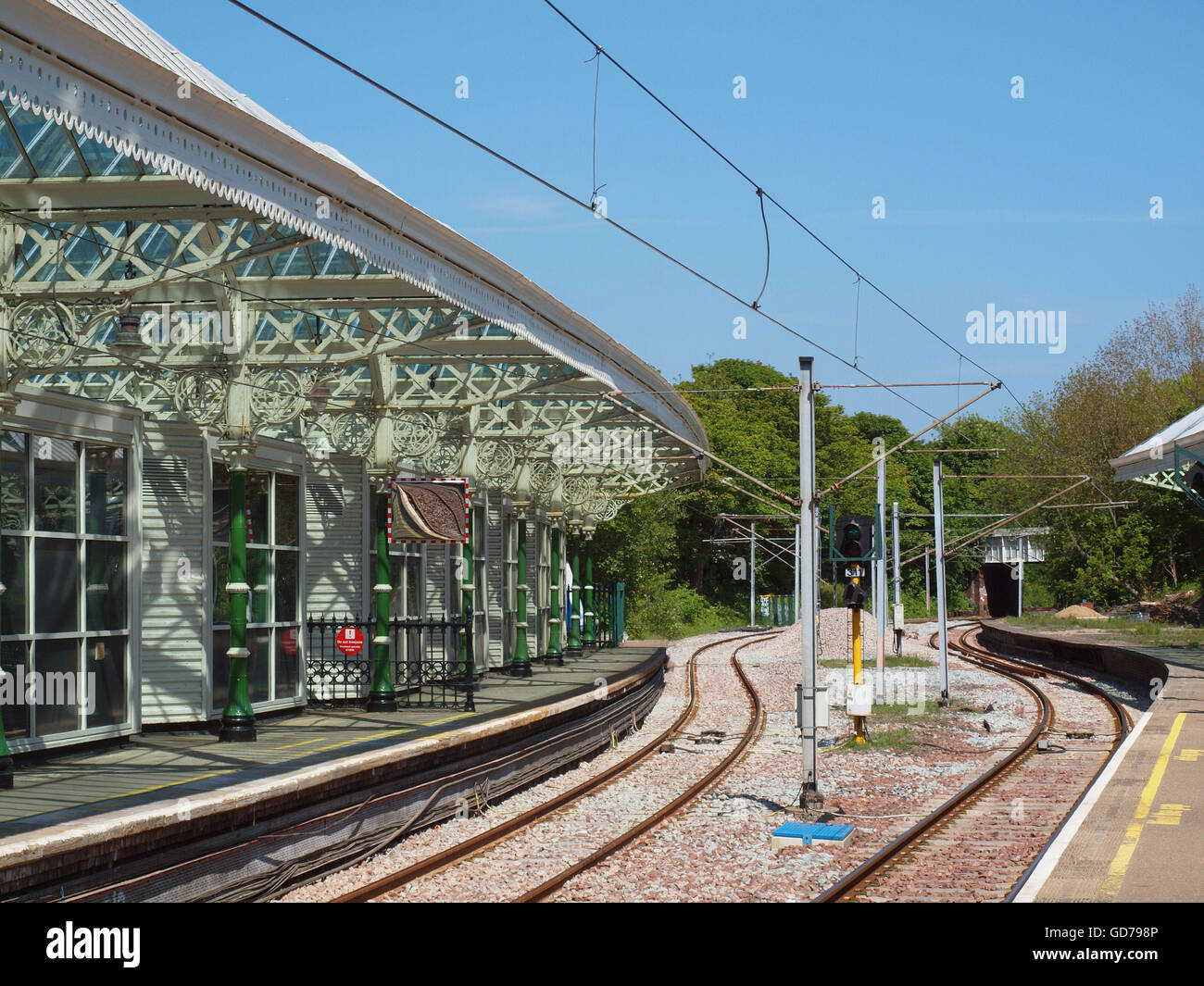 Tynemouth rail station is a grade11 listed commuter station and one of
