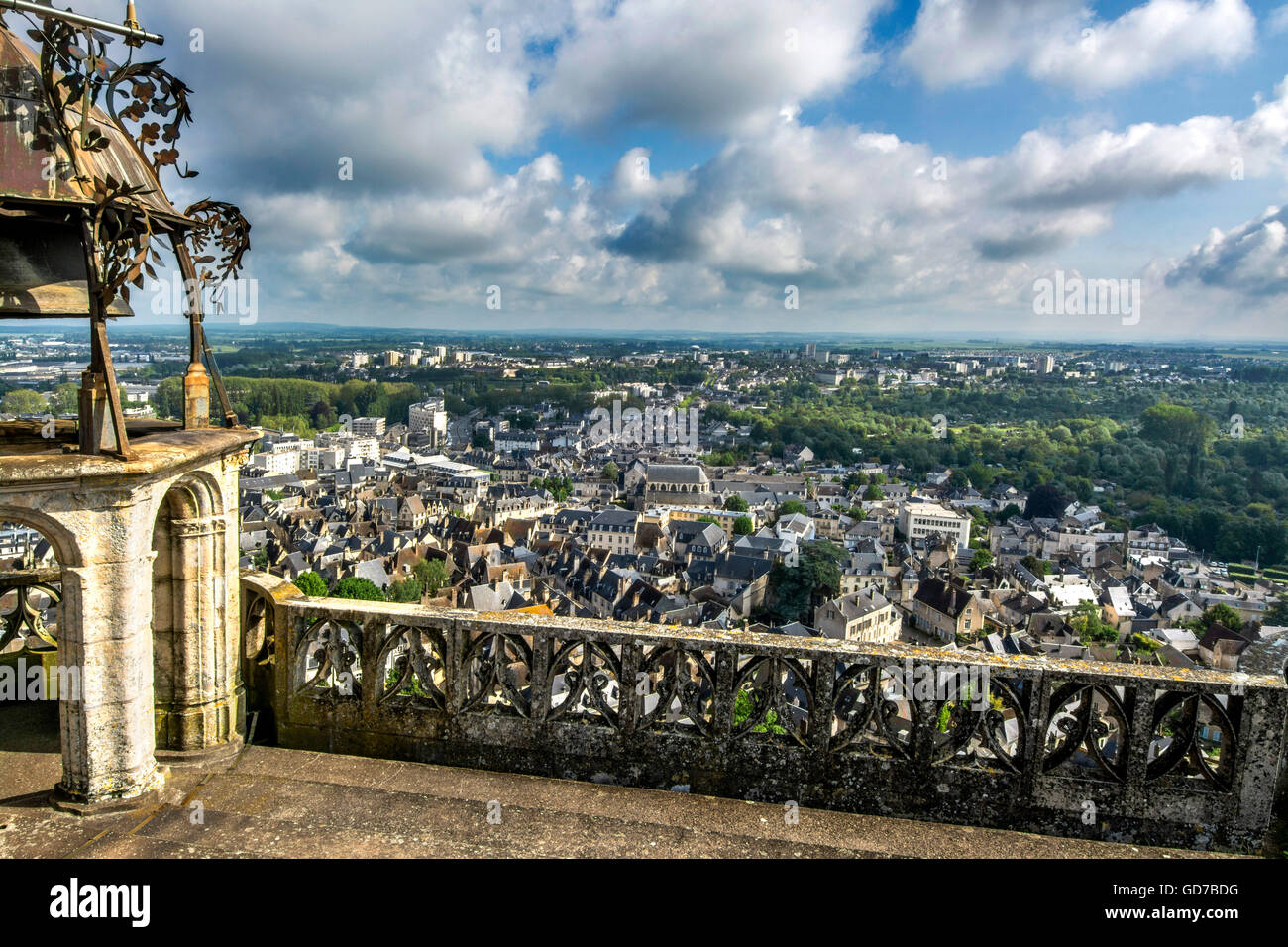 Bourges france aerial hi-res stock photography and images - Alamy