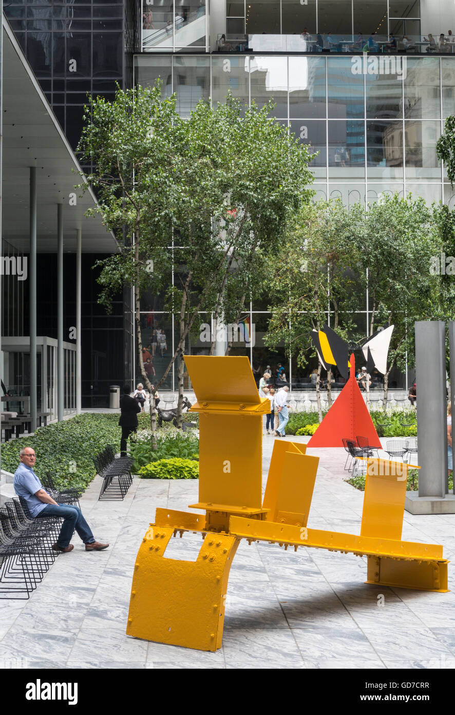 Museum of Modern Art, Abby Aldrich Rockefeller Sculpture Garden, NYC Stock Photo Alamy