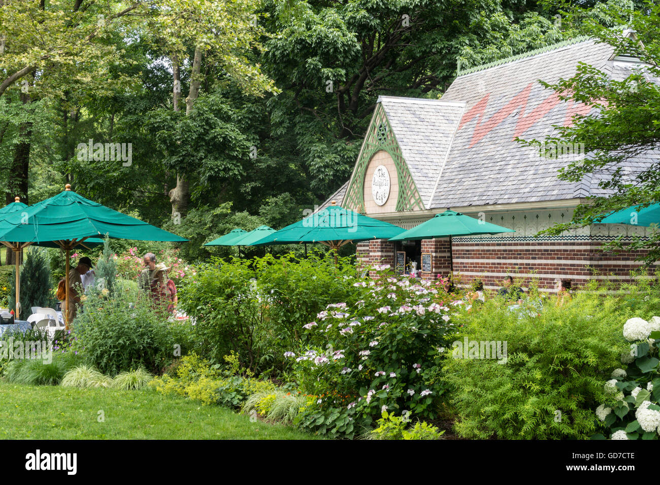 The Ballfields Cafe, Central Park, NYC Stock Photo Alamy