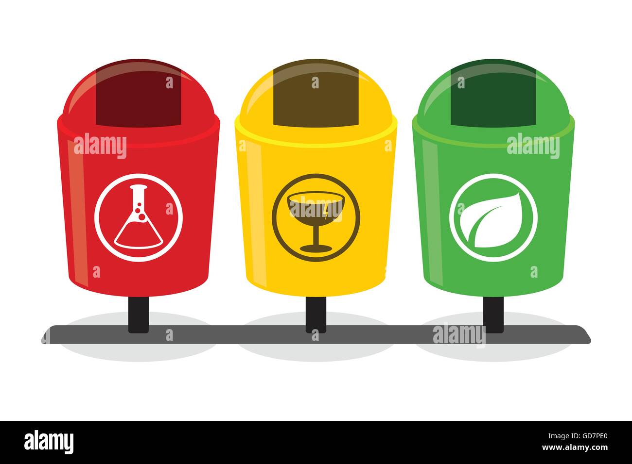 organic recycle garbage bin separation segregate separate