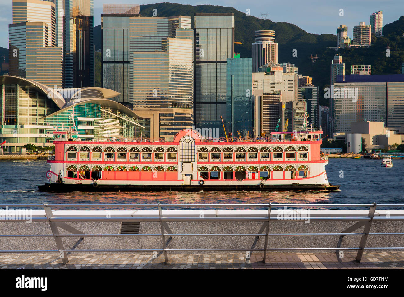 Hong Kong Skyline Landscape And Night Scene Stock Photo Alamy