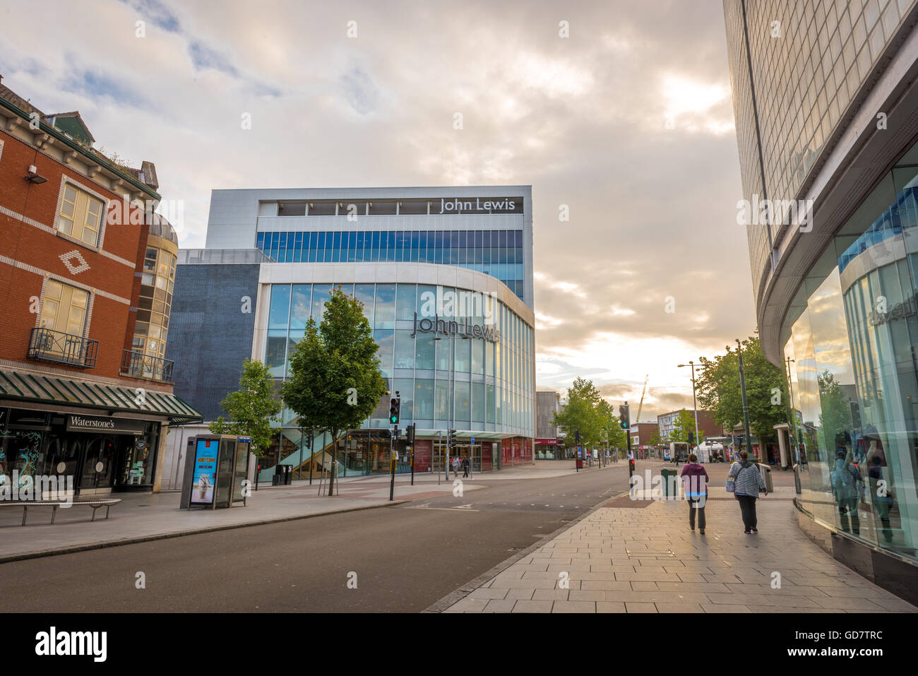 John Lewis store in Exeter Devon Stock Photo Alamy
