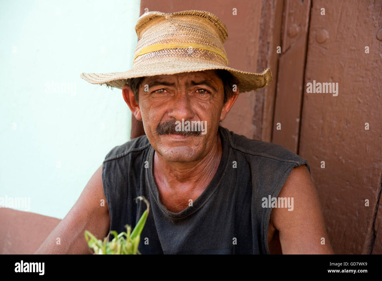 Farmer wearing hat hi-res stock photography and images - Alamy