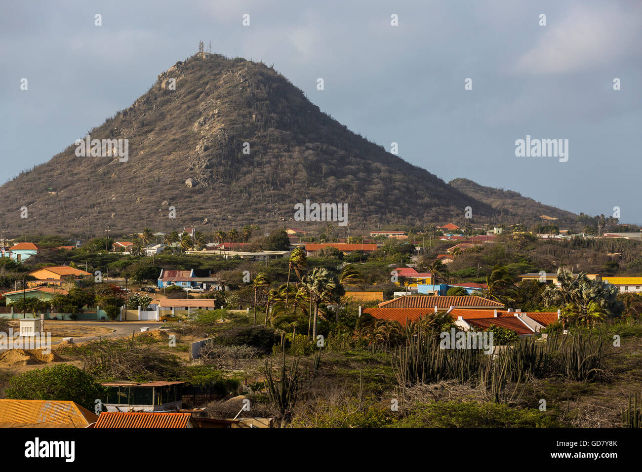 Hooiberg Hill, the highest point on the island, Aruba Stock Photo Alamy