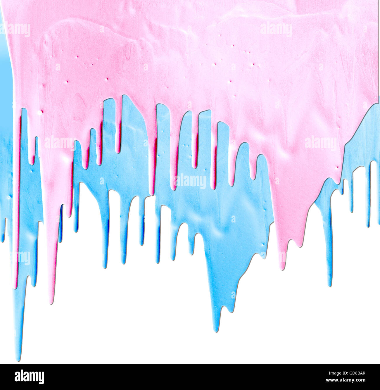 Blue Dripping Paint Seamless Background High Resolution Stock ...