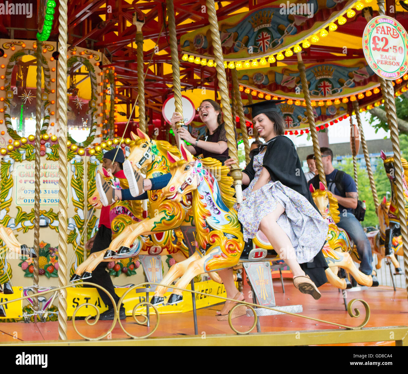 Graduation celebration girls hi-res stock photography and images - Alamy