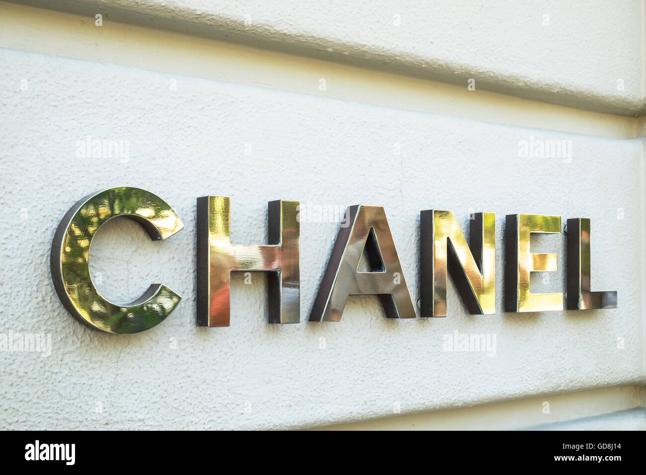 Chanel sign editorial photography. Image of sign, brand - 174375677