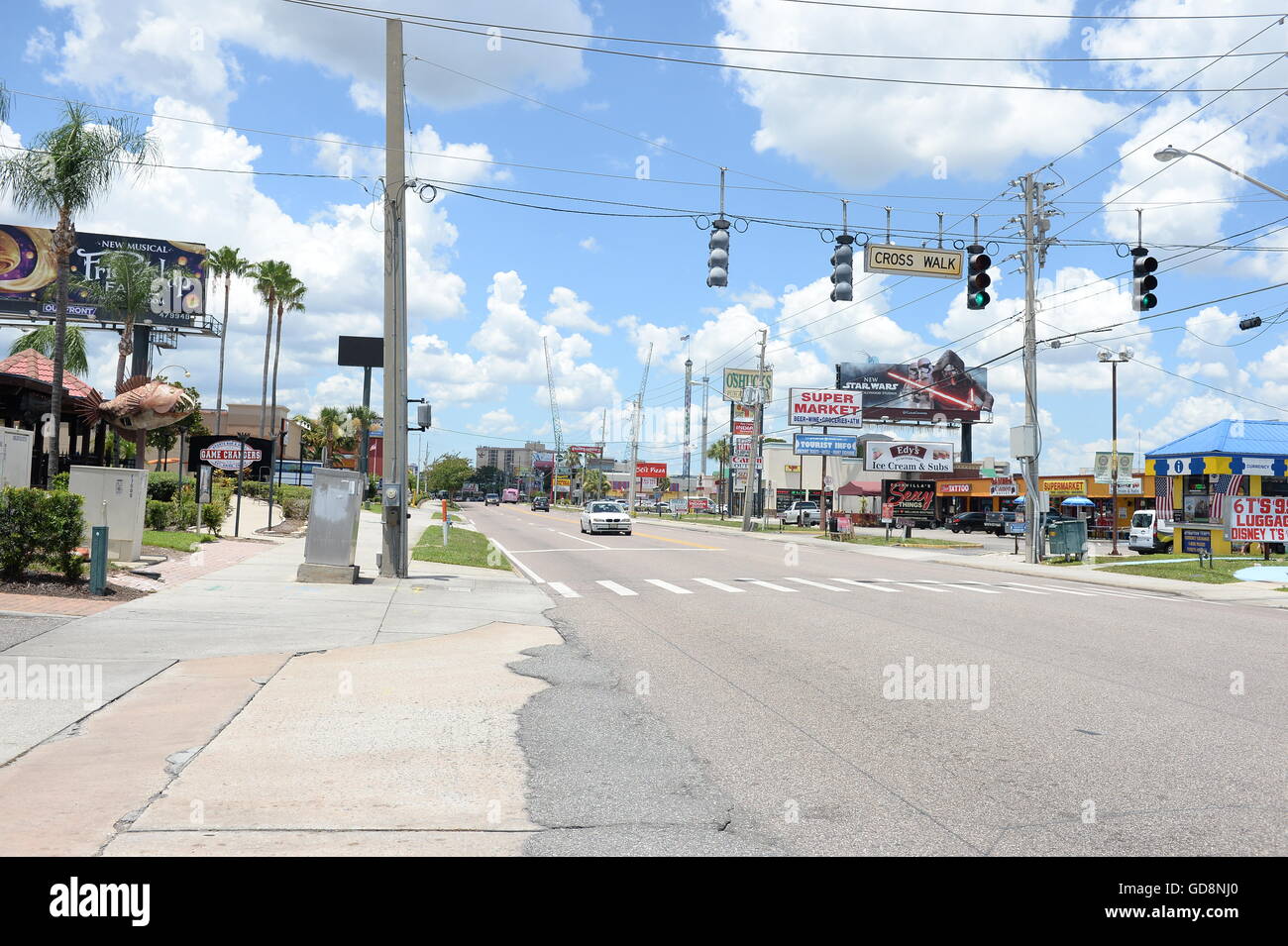International Drive in Orlando, Florida, USA Stock Photo Alamy
